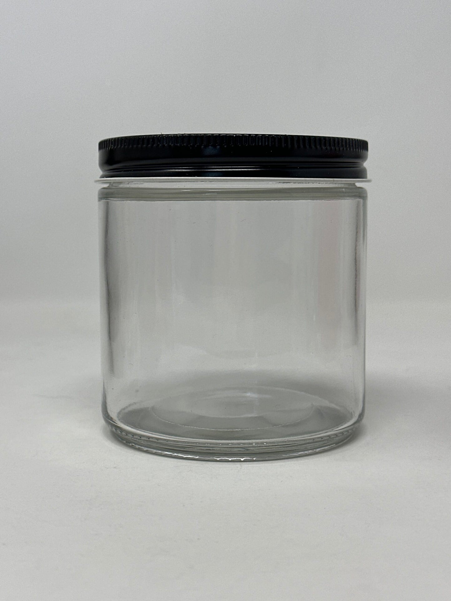 Clear Glass Straight Sided -16 oz