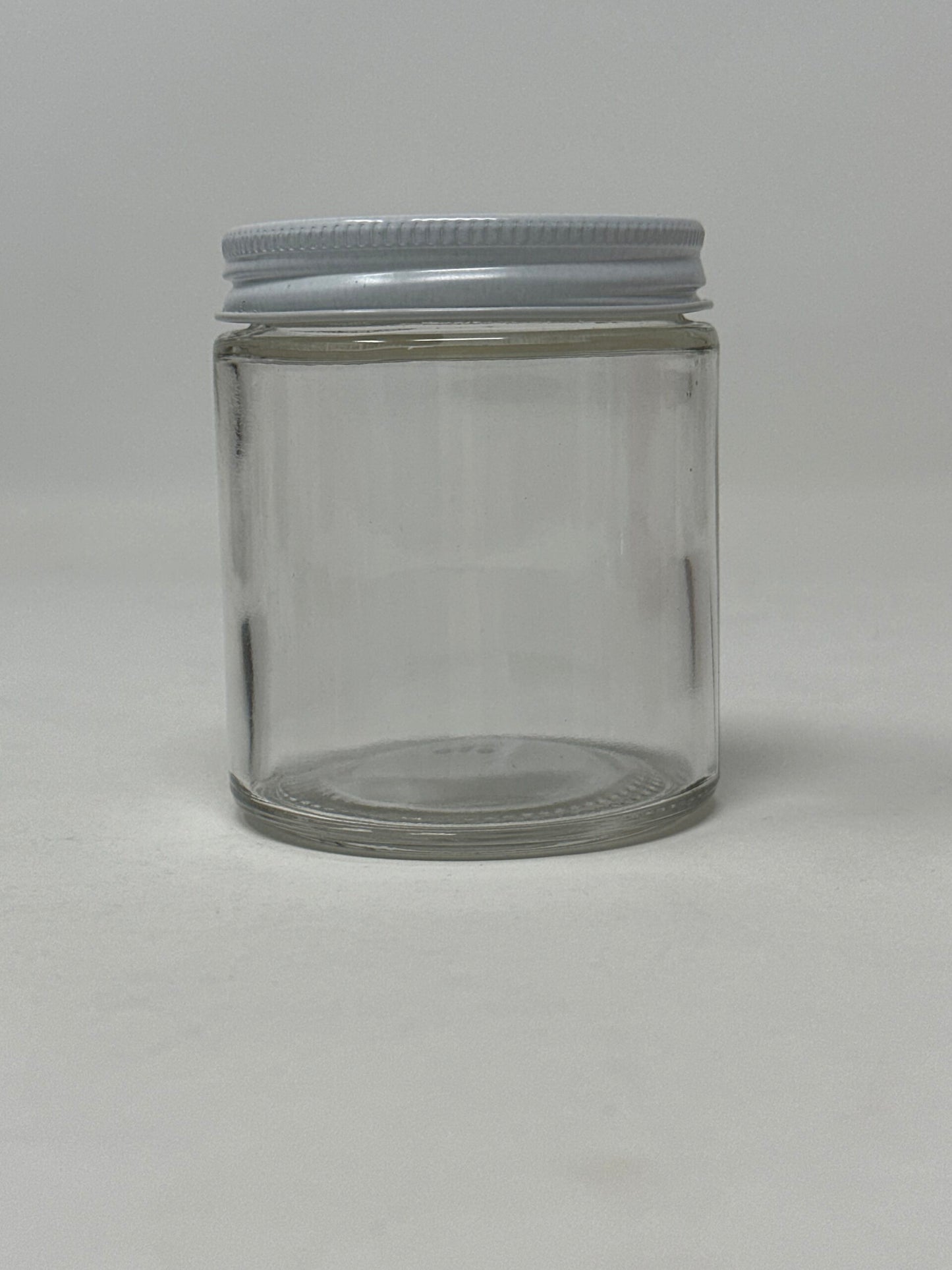 Clear Glass Straight Sided - 4 oz