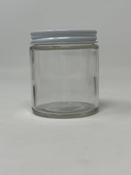 Clear Glass Straight Sided - 4 oz