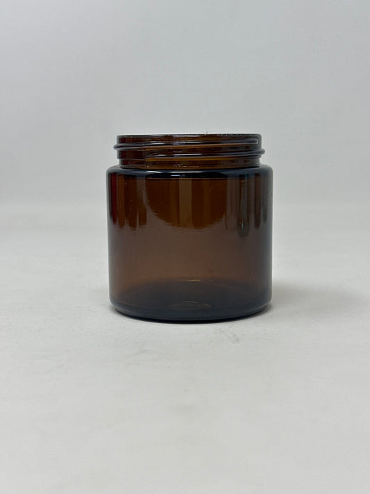 Amber Glass Jar - 4 oz
