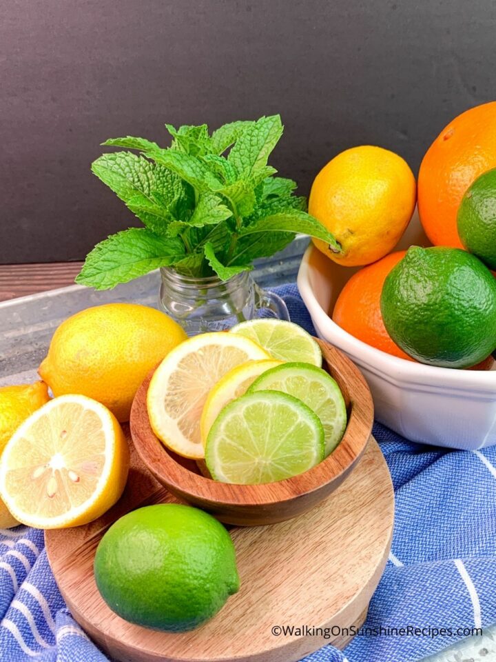 Lime, Basil and Mandarin