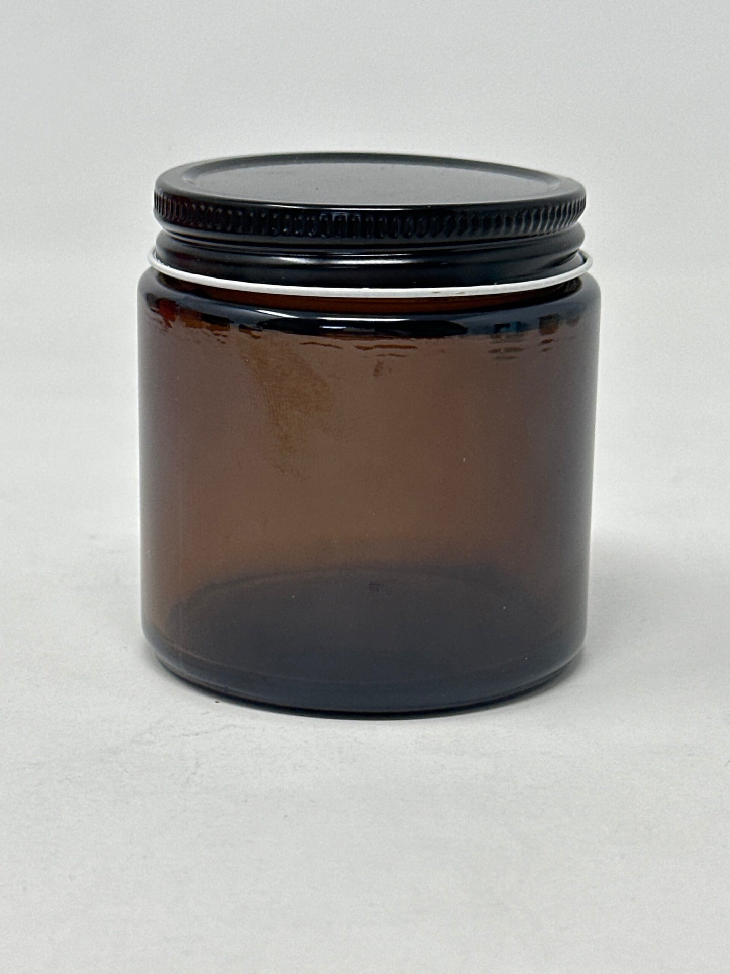 Amber Glass Jar - 4 oz